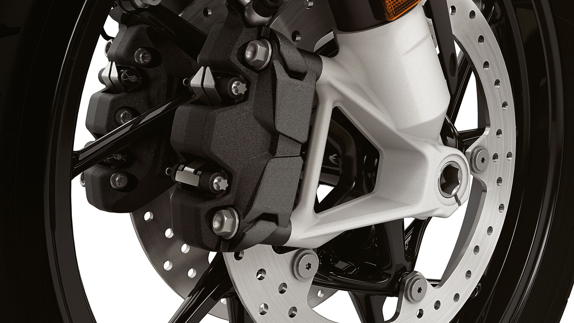We see the DTC and ABS Pro systems of the R 1250 GS.