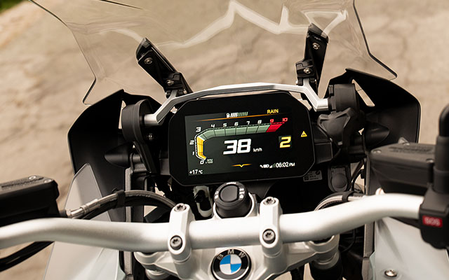 BMW R 1250 GS Adventure с большим ветровым стеклом