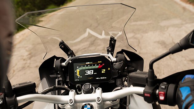 BMW R 1250 GS Adventure с большим ветровым стеклом