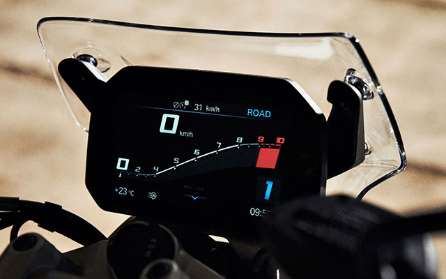 BMW R 1250 R з TFT-дисплеєм та панеллю приладів connectivity