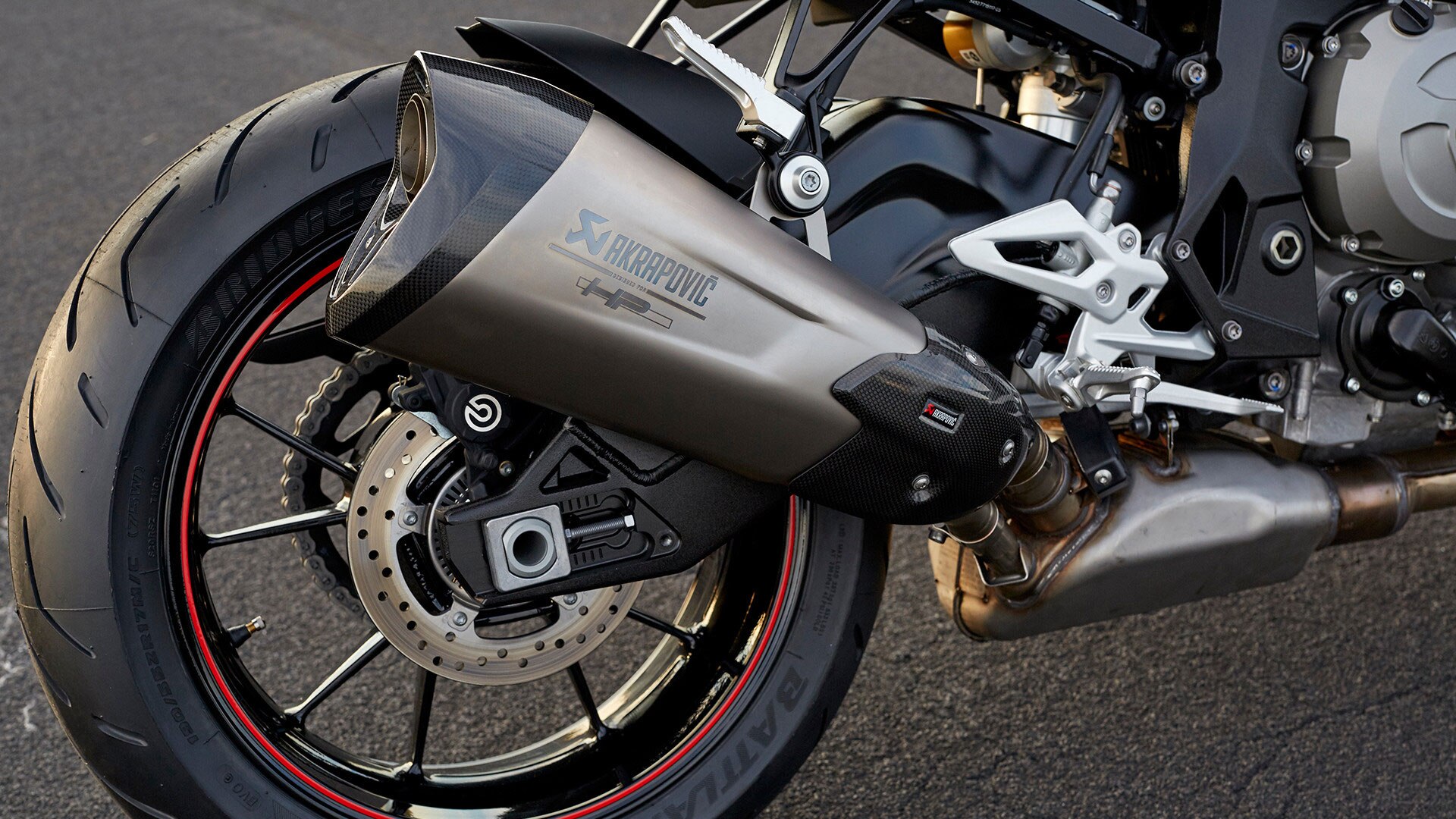 Титановий глушник HP S 1000 R