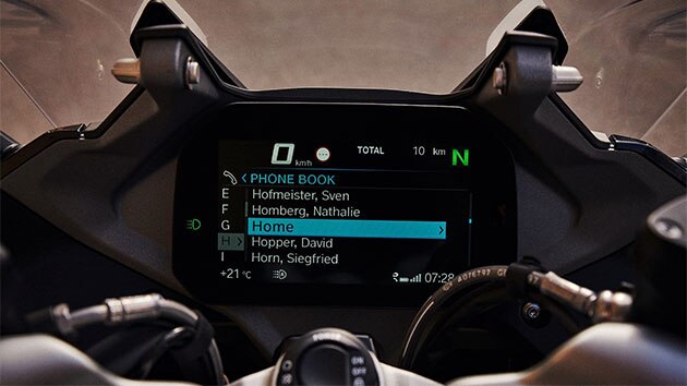 Кокпіт R 1250 RS з TFT-дисплеєм