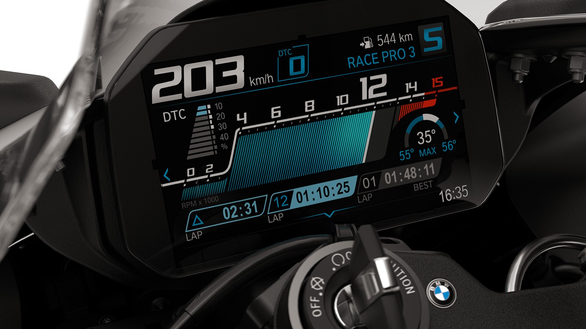 Performance-oriented M GPS-Laptrigger and data logger