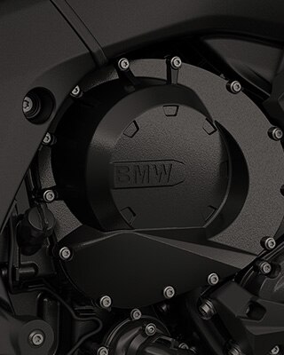 Focus on the six-cylinder engine.